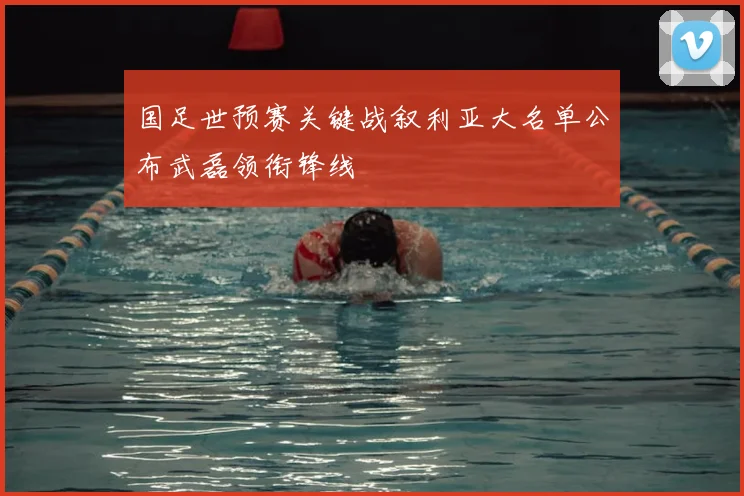 国足世预赛关键战叙利亚大名单公布武磊领衔锋线